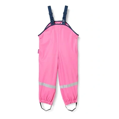 Image of Playshoes Rain trousers for kids, Size: 18 24m, Pink
