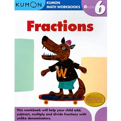 Image of Kumon Grade 6 Fractions
