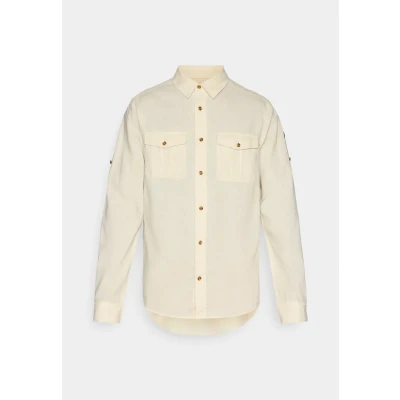 Image of Fjällräven ÖVIK Travel Shirt Shirt, Men&#039;s, Size: Medium, Chalk white