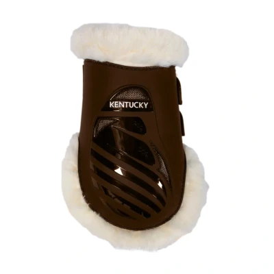 Image of Kentucky Vegan Sheepskin Fetlock Boots Elastic