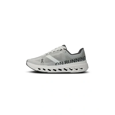Image of On Cloudsurfer Neutral running shoes Glacier white, Men&#039;s, Size: 8.5, white Polyester