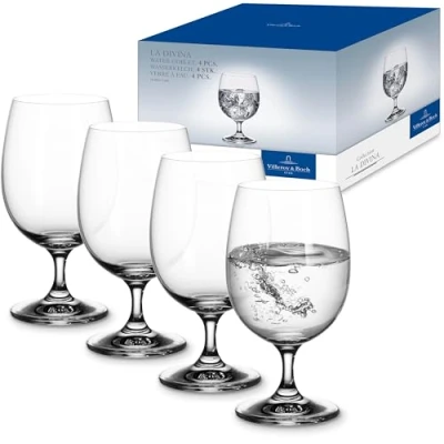 Image of Villeroy &amp; Boch Water Glasses La Divina 330 ml 4 Pieces