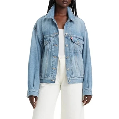 Image of Levi&#039;s 90S Trucker Denim jacket, Women&#039;s, Size: XS, Soft as butter mid