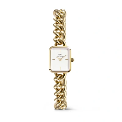 Image of Daniel Wellington Jolie Chain Watch, Size: One Size, Gold