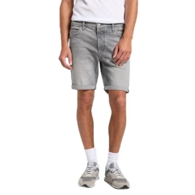 Image of Lee Rider Short denim shorts, Men&#039;s, Size: 32, Grey