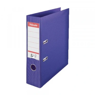 Image of Esselte, Number 1 Power, A4, Lever Arch File, 75 mm Spine, 500 sheets Capacity, PP, Plastic Cover, File Folder, 811530, Violet