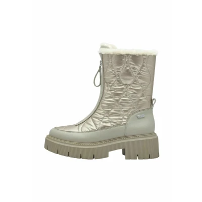 Image of Marco Tozzi Winter boots, Women&#039;s, Size: 9, Taupe met comb Textile/synthetics