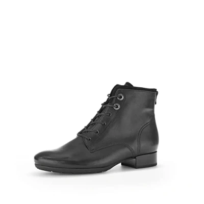 Image of Gabor Comfort Laceup ankle boots, Women&#039;s, Size: 7.5, Schwarz shoes
