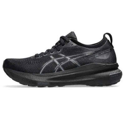 Image of Asics Gelkayano 31 Stabilty running shoes, Women&#039;s, Size: 7, Black Textile/synthetics