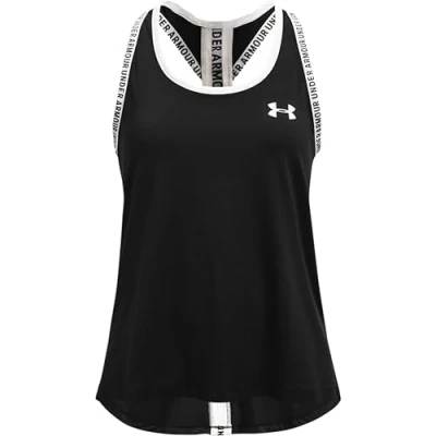 Image of Under Armour Knockout TANK Top for kids, Size: 6y, Black