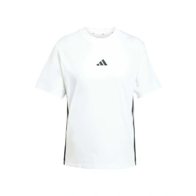 Image of adidas Sportswear Print Tshirt White black, Women&#039;s, Size: XXS, black
