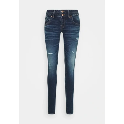 Image of LTB Jeans Women&#039;s Julita X Low Waist Skinny Fit Trousers, Tessa Wash 52172, 24W / 30L