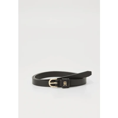 Image of Tommy Hilfiger Essential Effortless Belt, Women&#039;s, Size: 28, Black