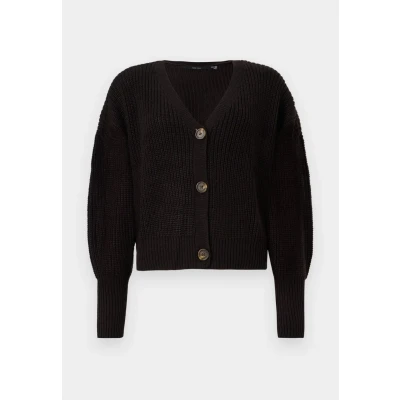 Image of Vero Moda Vmlea LS NOOS Cardigan, Women&#039;s, Size: Large, Black