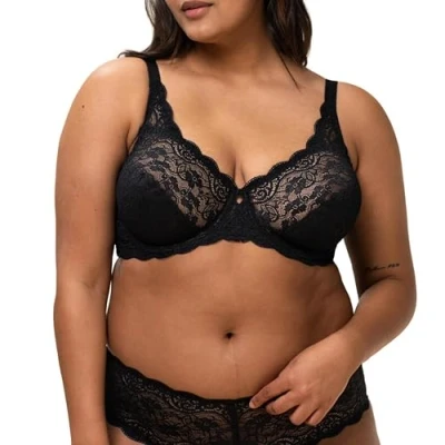 Image of Triumph Damen Amourette 300 W X Bra, SCHWARZ, 90D