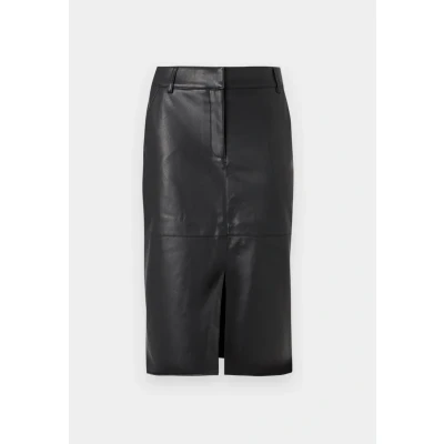 Image of VILA Vidagmar MIDI Skirt Pencil skirt, Women&#039;s, Size: 8, Black
