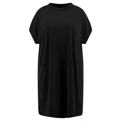 Image of Urban Classics Curvy Ladies Dress Jersey dress, Women&#039;s, Size: 4XL, Black