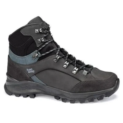 Image of Hanwag Banks Hiking shoes, Men&#039;s, Size: 13, Asphalt/dusk Nubuck/textile