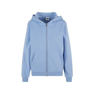 Image of Urban Classics Zipup sweatshirt, Women&#039;s, Size: Large, Powderblue