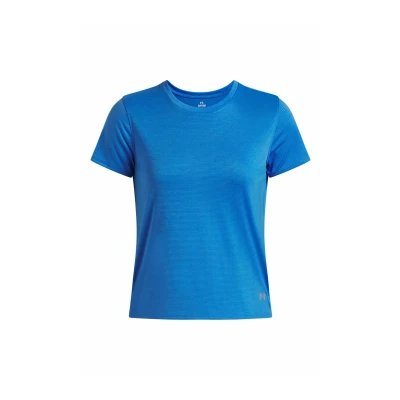 Image of Under Armour Launch Sports Tshirt, Women&#039;s, Size: XL, Blue atlantis