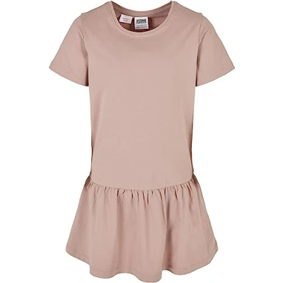 Image of Urban Classics Valance Jersey dress for kids, Size: 5 6y, Duskrose