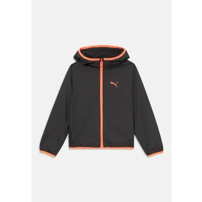 Image of Puma Windbreaker Unisex Outdoor jacket for kids, Size: 8y(7 8y), Black