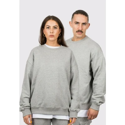 Image of Blackskies Heavyweight Crewneck Sweatshirt, Size: XXL, Grau