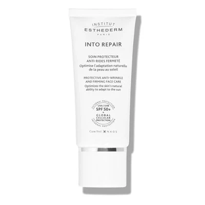 Image of Institut Esthederm Into Repair Protective Anti Wrinkle Face Care SPF50+ 50ml