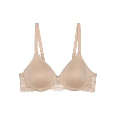 Image of Triumph Modern Underwired bra, Women&#039;s, Size: 32DD, Neutral beige