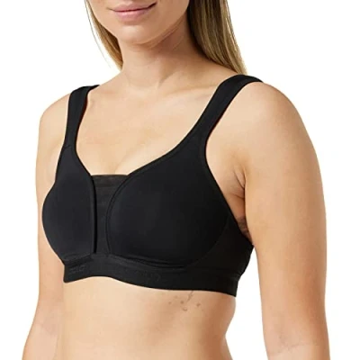 Image of Odlo Women PADDED Sports Bra HIGH SUPPORT, black, 80