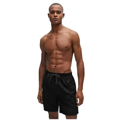 Image of Boss Hugo Orca 10135293 02 Men&#039;s Swimming Shorts Plain, black7, XL