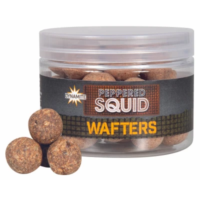 Image of Dynamite Baits Peppered Squid Wafters 15mm (50g)