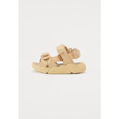 Image of Bisgaard Louis Unisex Sandals for kids, Size: 11.5K, Sand Textile