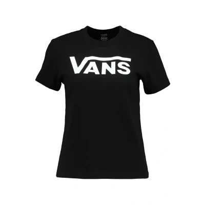 Image of Vans Flying CREW Print Tshirt, Women&#039;s, Size: 8, Black