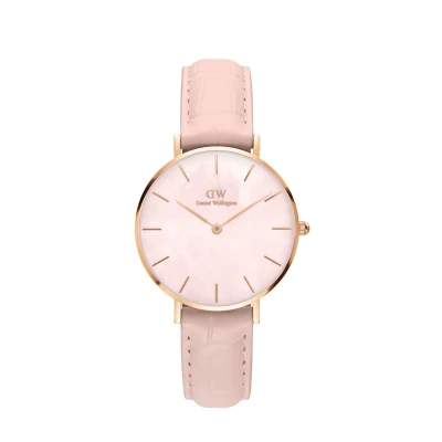 Image of Daniel Wellington DW00100514 Ladies Petite Rouge Rose Gold 32mm Watch