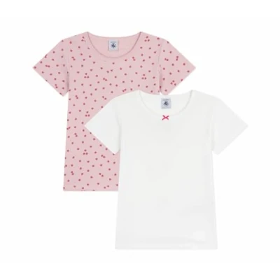 Image of Petit Bateau TEE 2 PACK Undershirt multicoloured for kids, Size: 3y, Multi/coloured
