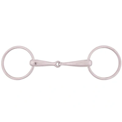 Image of BR jointed loose ring snaffle 16 mm