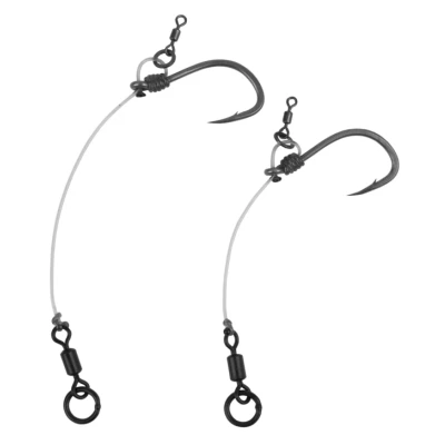 Image of Fox Edges Ready Tied Chod rig Short 3pcs 25LB #6 Carp