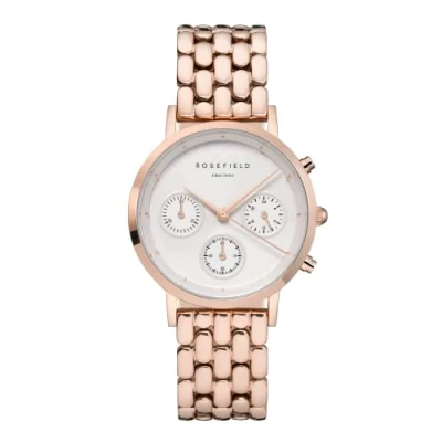 Image of Rosefield Women&#039;s Watch Gaby, Rosegold, 33MM, Bracelet