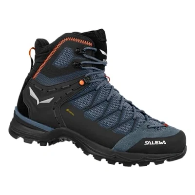 Image of Salewa MS MTN Trainer LITE MID GTX Hiking shoes, Men&#039;s, Size: 10, Blue Leather and textile
