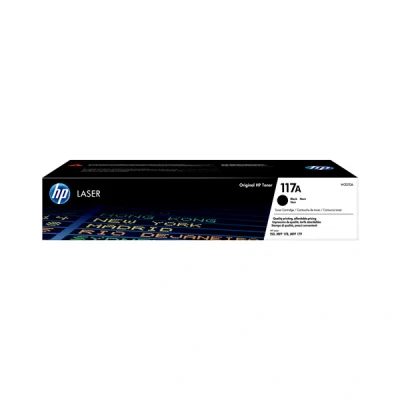 Image of HP W2070A 117A Original Laser Toner Cartridge, Black, Single Pack, Standard