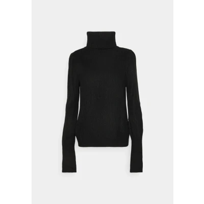 Image of VILA Vilou Rollneck Jumper, Women&#039;s, Size: Small, Black