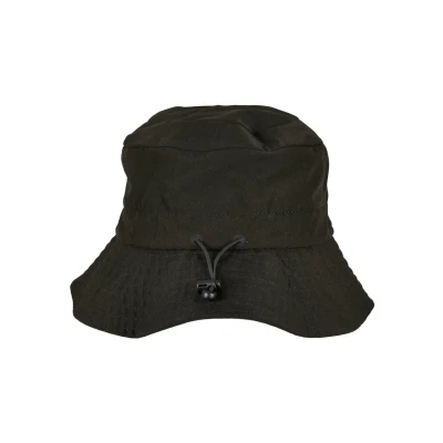 Image of Flexfit Elastic Adjuster Bucket Hat, Men&#039;s, Size: One Size, Black