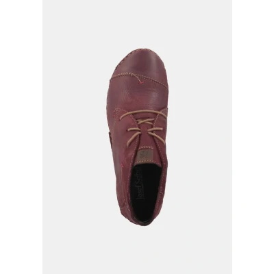Image of Josef Seibel Fergey Casual laceups, Women&#039;s, Size: 4, Bordeaux Leather