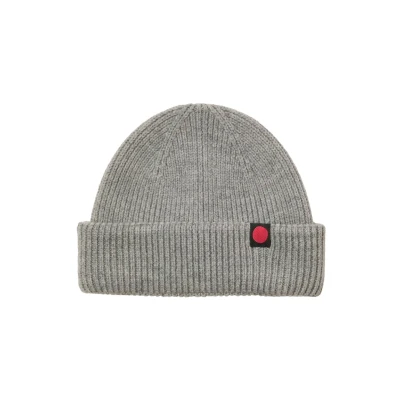 Image of JACK &amp; JONES Men&#039;s Rddroyal Short Beanie Noos Knitted hat, Light grey melange 1., One Size