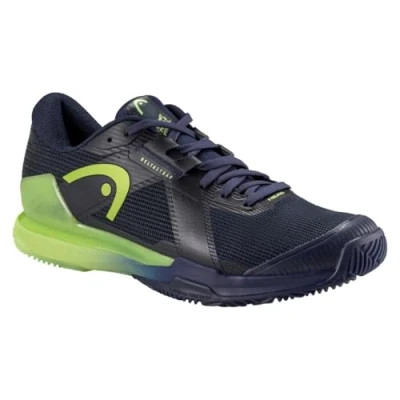 Image of Head Sprint PRO 4.0 Padel shoes, Men&#039;s, Size: 9, Navy/lime shoes