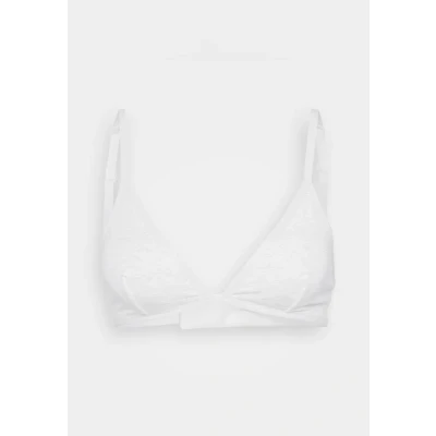Image of Tommy Hilfiger Everyday Triangle bra, Women&#039;s, Size: 8, Warm ice grey heather