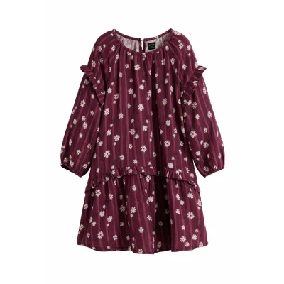 Image of Desigual BOHO Floral Day dress for kids, Size: 11/12y, Purple