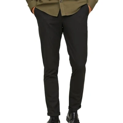 Image of Jack &amp; Jones Premium Jpstmarco Jjconnor Chinos, Men&#039;s, Size: 32x34, Chocolate brown