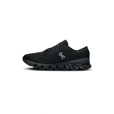 Image of On Cloud X 4 Training shoe Black eclipse, Women&#039;s, Size: 6.5, eclipse Polyester
